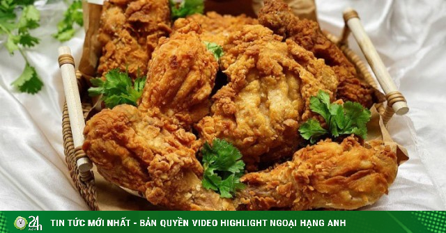 Tự làm gà rán tại nhà với công thức bất bại này