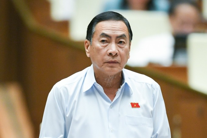 Ông Phạm Văn Hòa, đại biểu Quốc hội tỉnh Đồng Tháp. Ảnh: Trung tâm báo chí Quốc hội
