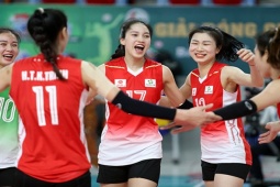 Thể thao - "Địa chấn" bóng chuyền VN: Thanh Hóa thắng Đức Giang sau 5 set, CLB Thông Tin hạ Vietinbank