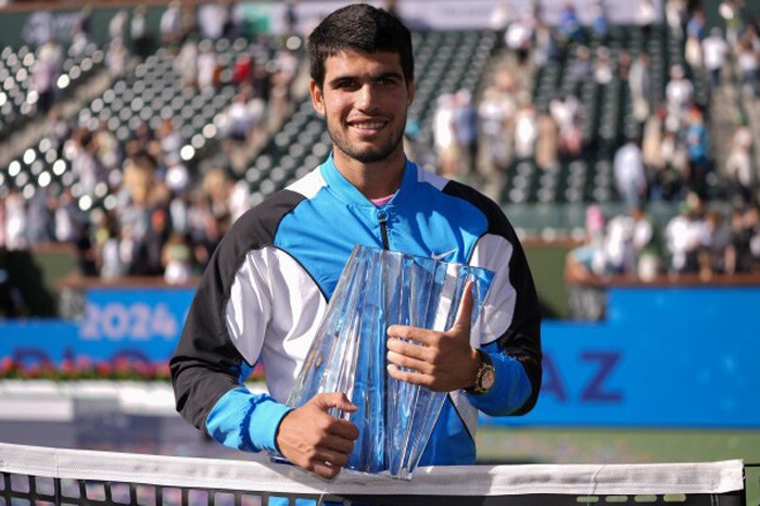 Alcaraz bảo vệ thành công chức vô địch ở Indian Wells