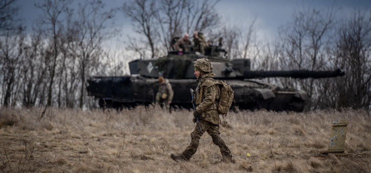 &nbsp;Lữ đoàn tấn công đường không số&nbsp;82 của Ukraine là lực lượng vận hành xe tăng chủ lực Challenger 2.