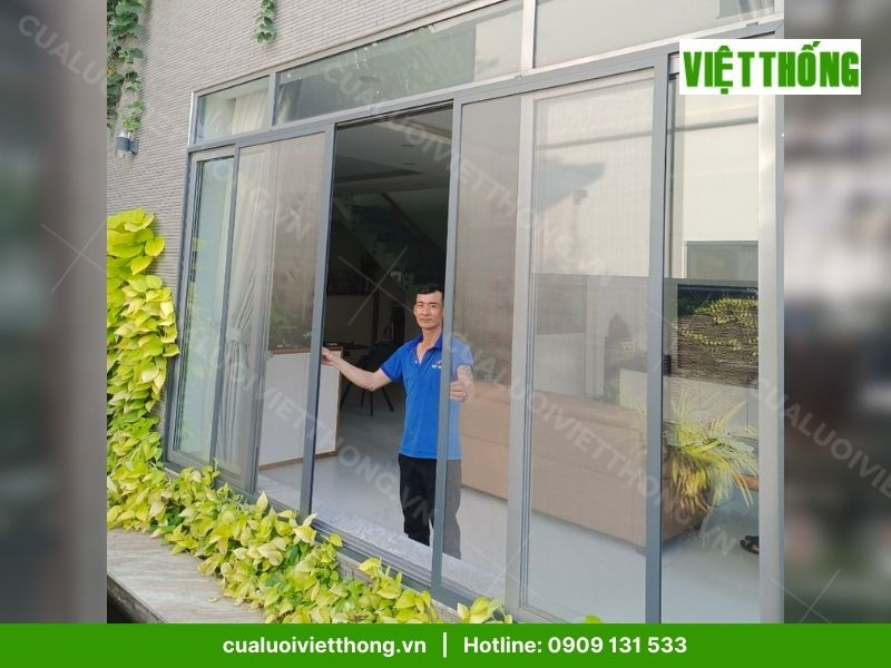 Mẫu cửa lưới chống muỗi hiện đại và mới nhất hiện nay - 5