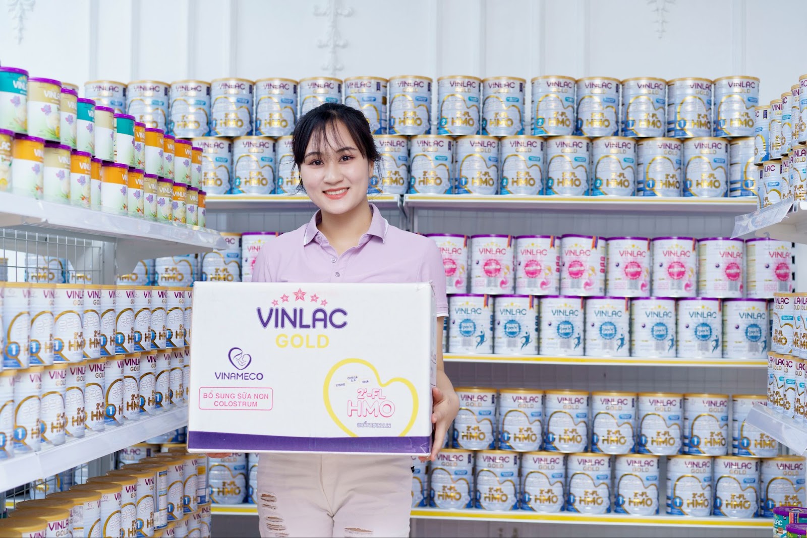 Vinameco tiếp tục phát triển hơn nữa thương hiệu Vinlac