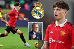 Bóng đá - Sao trẻ Garnacho thi đấu ấn tượng, Real tính chuyện "gặt lúa non" của MU