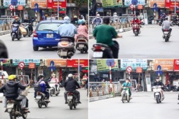 Tin tức trong ngày - Điều chỉnh giao thông phố Kim Ngưu, hàng loạt phương tiện đi ngược chiều bất chấp biển cấm