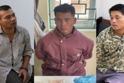 Pháp luật - Sau 2 tháng theo dõi, công an bắt nghi can đang trữ 4 bánh heroin