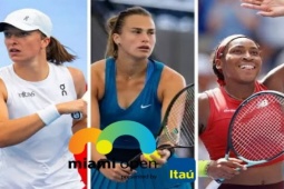 Thể thao - Lịch thi đấu tennis đơn nữ giải Miami Open 2024