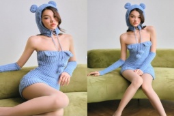 Thời trang - Người đẹp hóa thân thành "bé mèo" chân dài