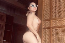 Làm đẹp - Mẹ 3 con chăm đu dây lộn nhào, tuổi 40 mà body "bén", mặc bikini không lộ mỡ thừa