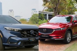 Tầm giá nhỉnh 1 tỷ đồng, chọn Mazda CX-8 hay Honda CR-V?
