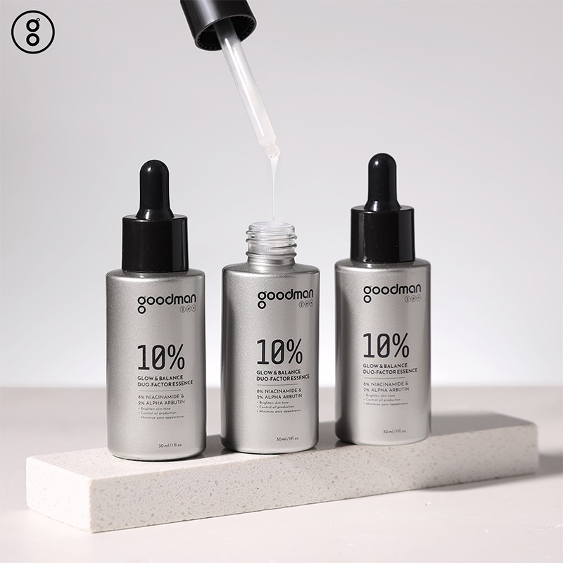 Siêu Trí Tuệ Hà Việt Hoàng khuyên: “Nên sử dụng thêm sản phẩm Serum Goodman 8% Niacinamide và 2% Alpha Arbutin để bảo vệ da”