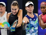 Thể thao - Kết quả thi đấu tennis đơn nữ giải Miami Open 2024