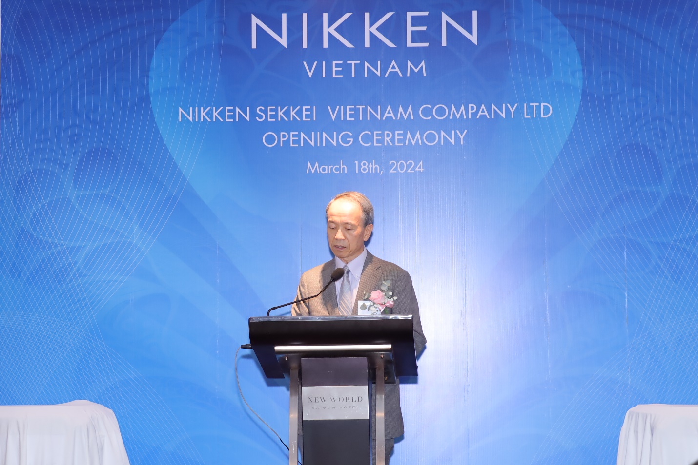 Ông Ono Masuo, Tổng Lãnh sự, Lãnh sự quán Nhật Bản tại TP.HCM cho biết