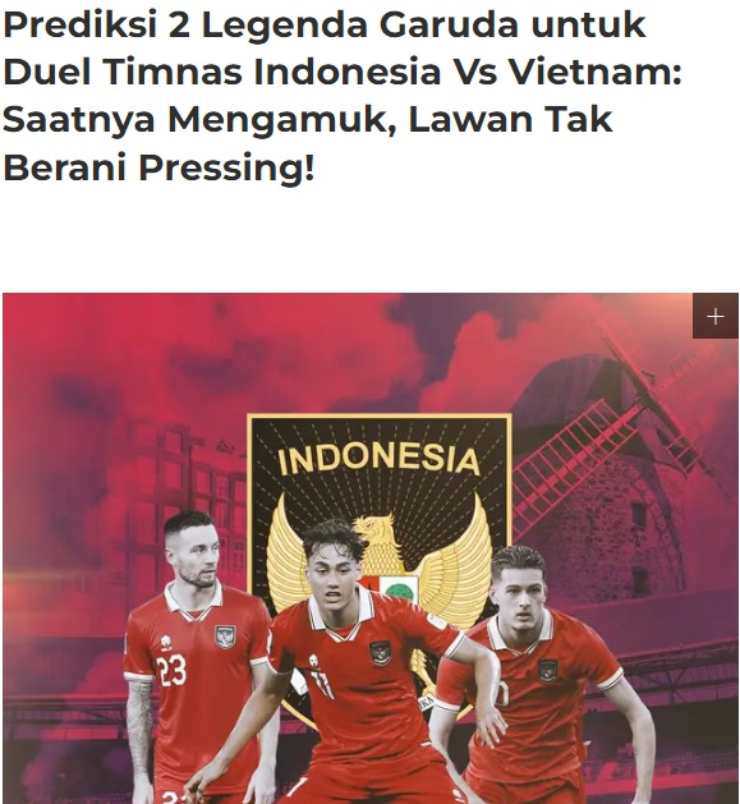Pasek Wijaya tin rằng đây là thời điểm tốt để Indonesia có 2 chiến thắng liên tiếp trước ĐT Việt Nam