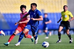 Video bóng đá U23 Hàn Quốc - U23 Thái Lan: So kè căng thẳng, khó nhọc đoạt vé (Vô địch U23 Tây Á)