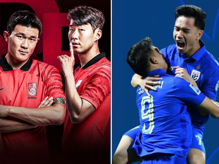 Trực tiếp bóng đá Hàn Quốc - Thái Lan: Lee Kang In dự bị, Son Heung Min đấu Chanathip (Vòng loại World Cup)