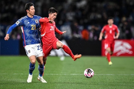 Trực tiếp bóng đá Nhật Bản - Triều Tiên: Không có thêm bàn thắng (Vòng loại World Cup) (Hết giờ)