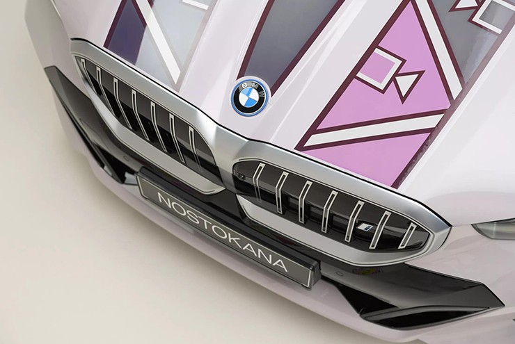 Lộ diện xe điện BMW i5 Flow Nostakana có khả năng đổi màu độc đáo - 2
