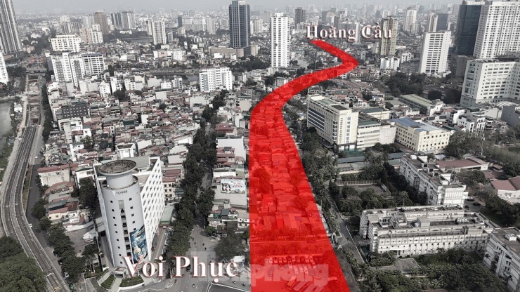 Vừa qua, UBND thành phố Hà Nội vừa ban hành quyết định điều chỉnh dự án đầu tư xây dựng đường Vành đai 1 đoạn Hoàng Cầu - Voi Phục.