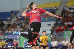 Thể thao - Bích Tuyền bóng chuyền đập bóng "sấm sét", sẵn sàng đấu hot girl Cai Xiaoqing