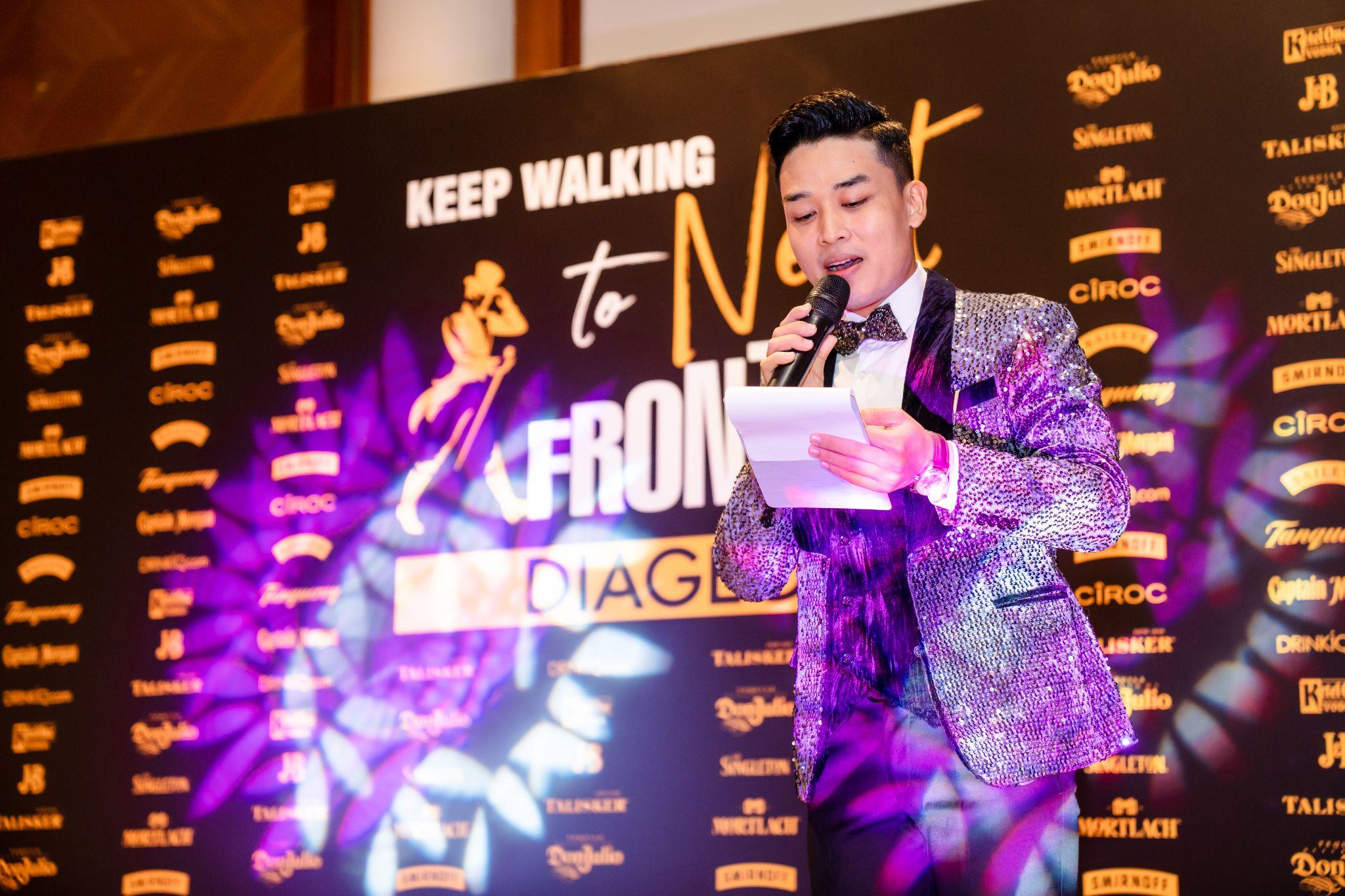 MC Nguyễn Hoàng Vũ tại event lớn
