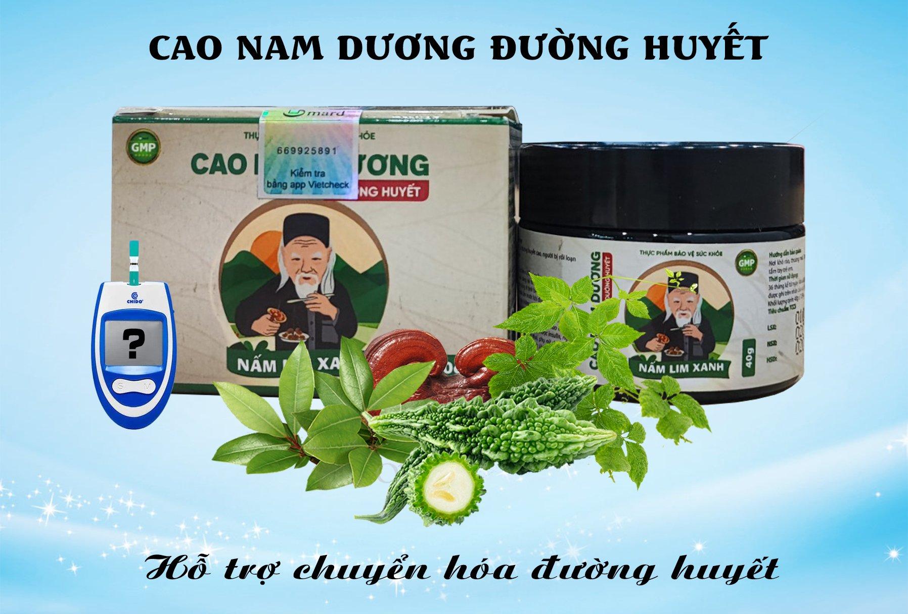 Cao Nam Dương đường huyết - Giải pháp vàng hỗ trợ cải thiện chỉ số đường huyết