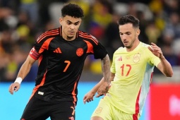Bóng đá - Kết quả bóng đá Tây Ban Nha - Colombia: Dấu ấn sao Liverpool, "ông lớn" khốn khổ (Giao hữu)
