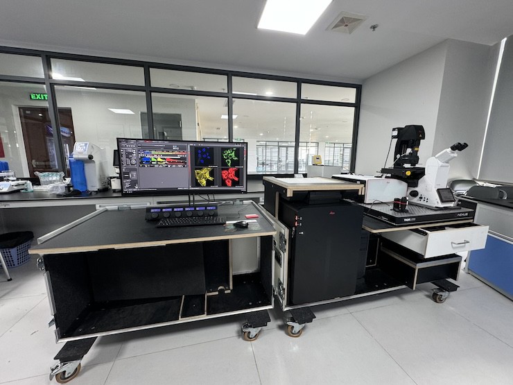 Các thiết bị hiện đại của phòng thí nghiệm do DKSH trang bị tại Trường&nbsp;Đại học Nguyễn Tất Thành.
