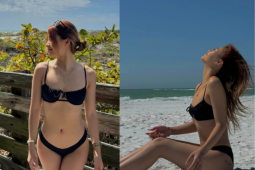 Bạn trẻ - Cuộc sống - Hot girl TDDC Phạm Như Phương diện bikini, khoe đường cong “bốc lửa”