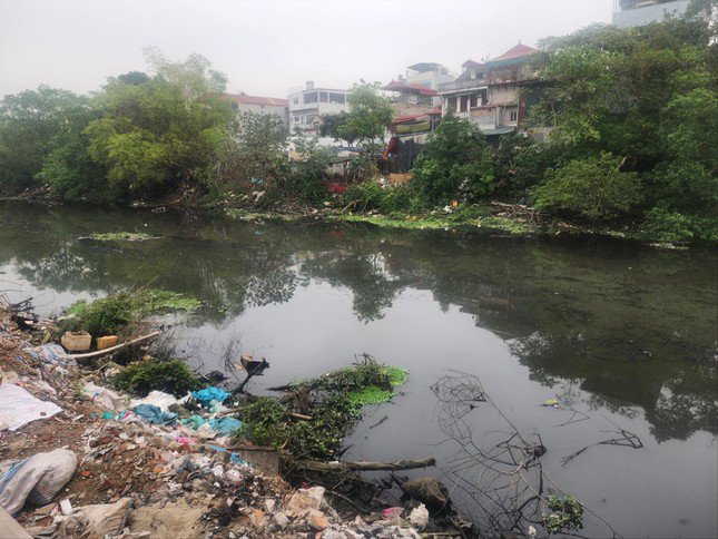 Sông Nhuệ hiện đang rất ô nhiễm