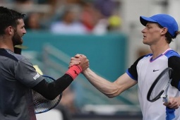 Video tennis Sinner - Vavassori: Đẳng cấp chênh lệch quá lớn (Miami Open)