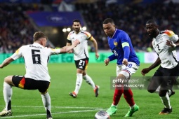 Bóng đá - Kết quả bóng đá Pháp - Đức: Đòn đau giây thứ 7, Mbappe mất hình (Giao hữu)