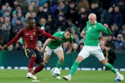 Bóng đá - Kết quả bóng đá Ireland - Bỉ: Tiếc nuối penalty, O'Shea ra mắt thành công (Giao hữu)