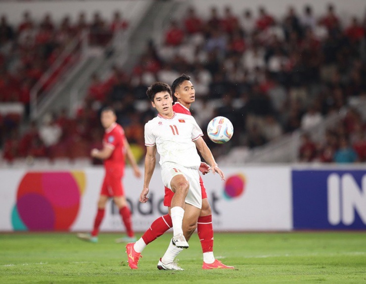 Đội tuyển Việt Nam buộc phải thắng Indonesia vào đêm 26-3 mới rộng cửa đi tiếp. Ảnh: ANH THỎA