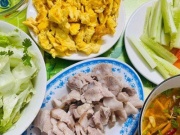 Ẩm thực - Nữ sinh viên ngành dinh dưỡng trổ tài với những bữa cơm gia đình đẹp mắt đầy đủ dưỡng chất