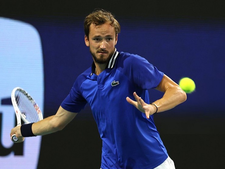 Video tennis Norrie - Medvedev: “Mưa“ break set 1, thêm một lần đau (Miami Open)