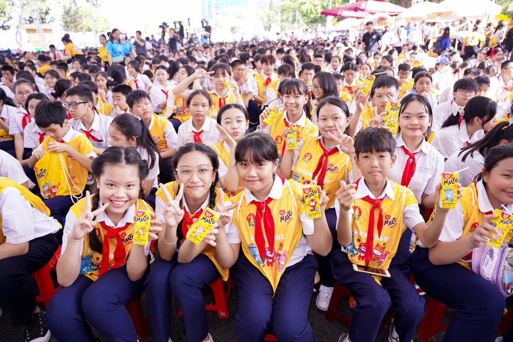 Mỗi bước nhảy của học sinh đã góp phần vào chương trình “Triệu Bước Nhảy, Triệu Hộp Sữa” góp phần chung tay mang sữa Malto vào chương trình "Thắp Sáng Ước Mơ Thiếu Nhi Việt Nam"