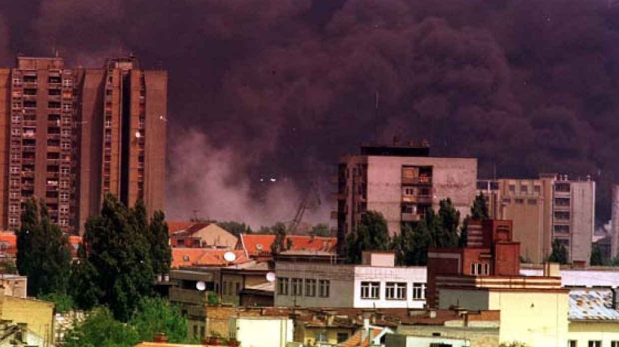 NATO ném bom Nam Tư năm 1999.