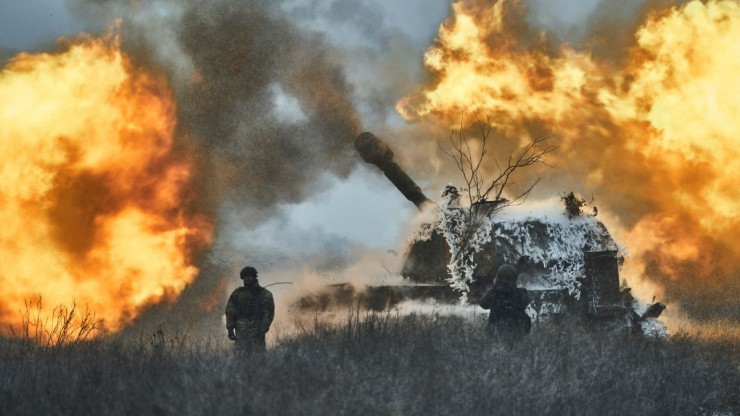 Nga nỗ lực tấn công Ukraine trên 7 khu vực tiền tuyến. Ảnh: Getty Images