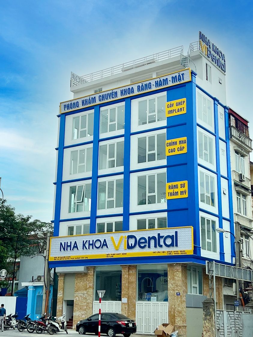 Nha khoa ViDental cơ sở 6 Tọa lạc ở số 18 Đường Huỳnh Thúc Kháng kéo dài, Đống Đa, Hà Nội