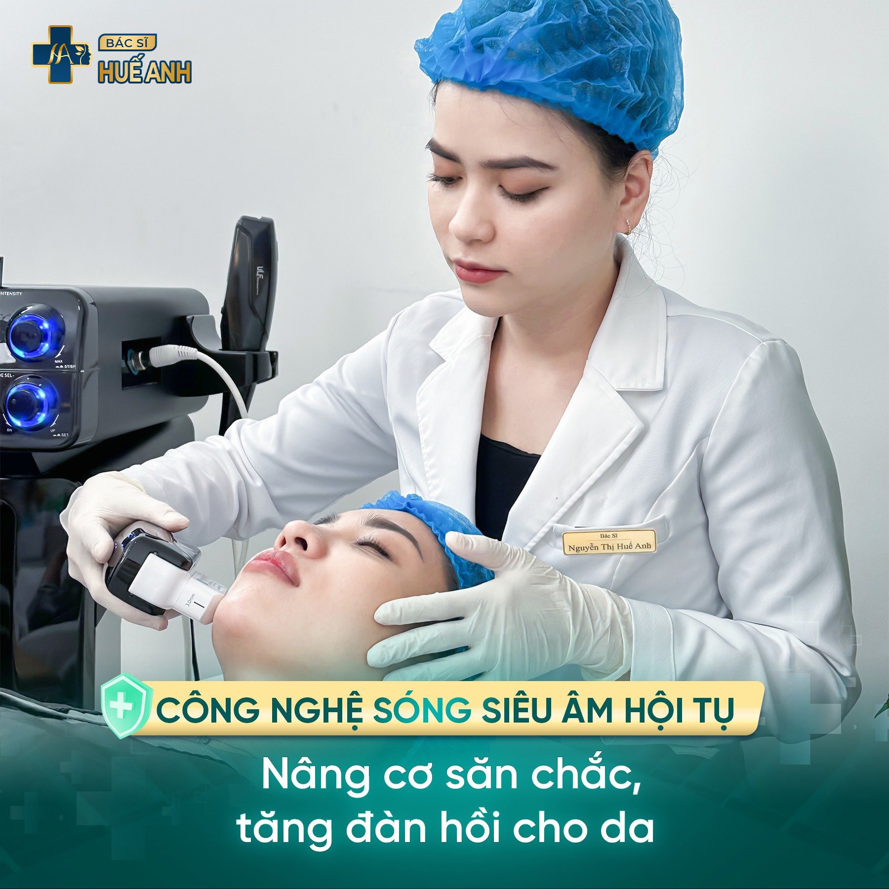 Sử dụng kết hợp máy Ultraformer MPT hỗ trợ nâng cơ toàn diện