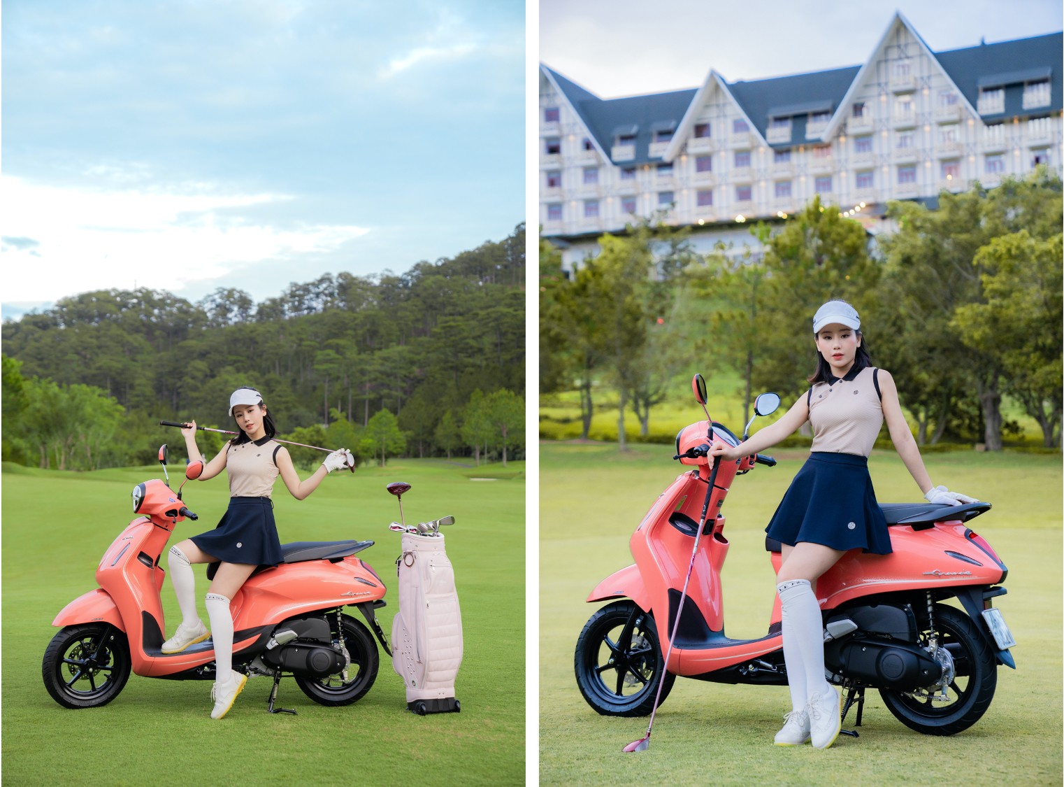 Người bạn đồng hành - Yamaha Grande Hybrid của cô nàng