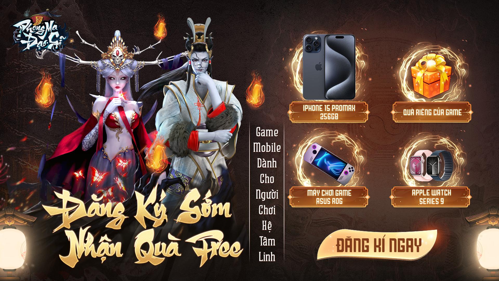 Phong Ma Đạo Sĩ - Vplay chơi lớn, chịu chi 10.000$ quà tặng chỉ dành cho game thủ đăng ký trước - 3