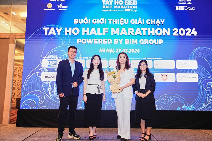 Lễ giới thiệu giải Tay Ho Half Marathon
