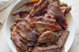 Ẩm thực - Lạ miệng với món bò khô kiểu teriyaki