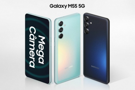 Trình làng Galaxy M55 5G với pin 5.000 mAh, giá 14,8 triệu đồng