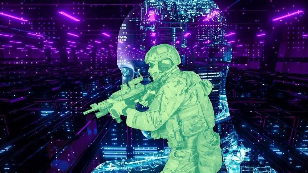 AI được cho là sẽ thúc đẩy một cuộc cách mạng trong quân sự. Ảnh: Globely News