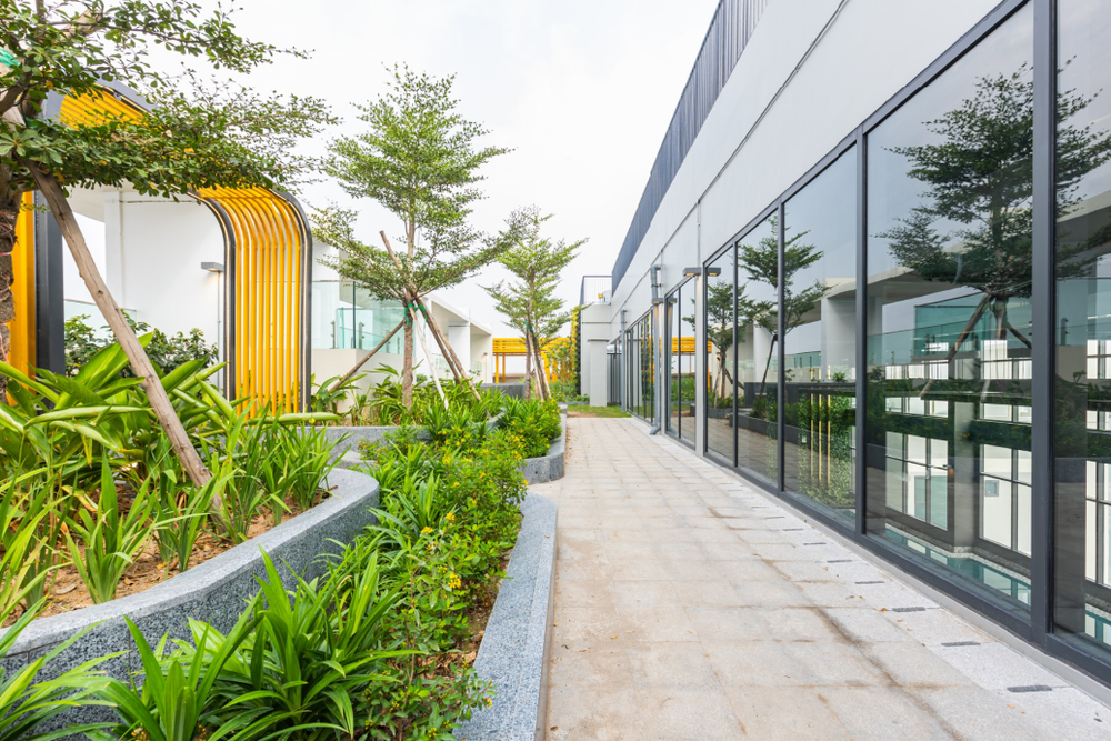 Tiện ích xanh của Masteri West Heights.