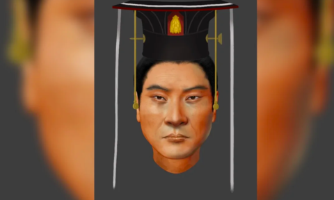 Gương mặt hoàng đế Vũ thời Bắc Chu được tái dựng&nbsp;