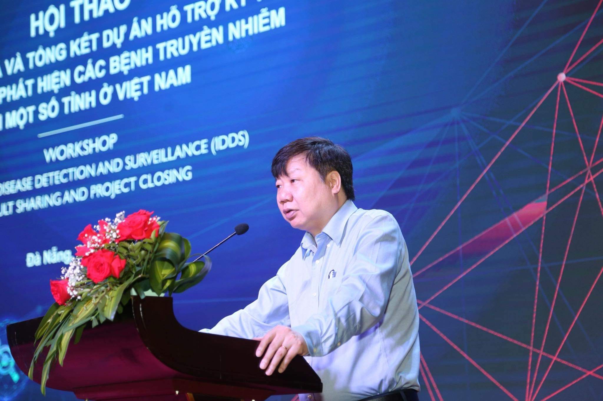 PGS.TS Trần Như Dương, Phó Viện trưởng Viện Vệ sinh dịch tễ Trung ương phát biểu tại hội thảo